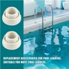 JJiaoLinin Rubber Buffer for Pool Ladders,2pcs Pool Ladder Rubber Buffer