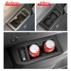 SMABEE 2PCS Rear Cup Holder Inserts for 2024 2025 Toyota