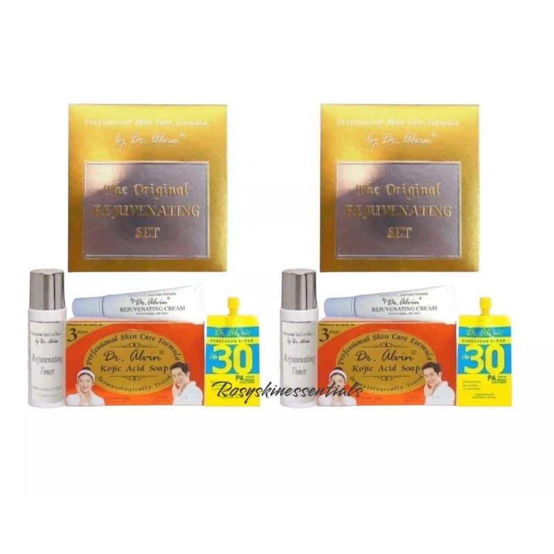 Dr. Alvin 2 SETS 100% ORIGINAL Rejuvenating Facial Set By