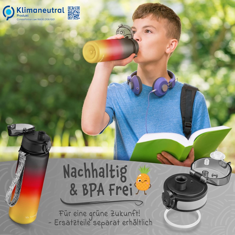 My Vesperbox – Minny - Kinder Trinkflasche auslaufsicher – 500ml