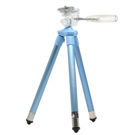 Fot 817693 Small Tripod, Blue, 8 Tiers, 2-Way Head Mount, Lightweight, Aluminum