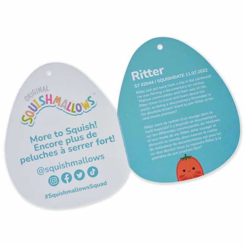 Squishmallows - 19 cm Plush - Ritter The Tomato (4069P16),