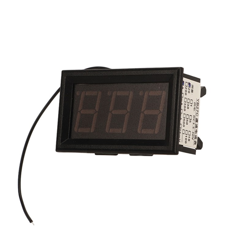 YB28VTM LED Digital Voltmeter Low Power Alarm Battery Indicator Thermometer