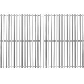 Orgneas 17.5 Inch Grill Grates for Weber Spirit 300 Series, Genesis Silver/Gold/Platinum B/C, Genesis 1000-3500, I - IV, 7638, 7639, Stainless Steel Cooking Grate Replacement Parts for Gas Grills
