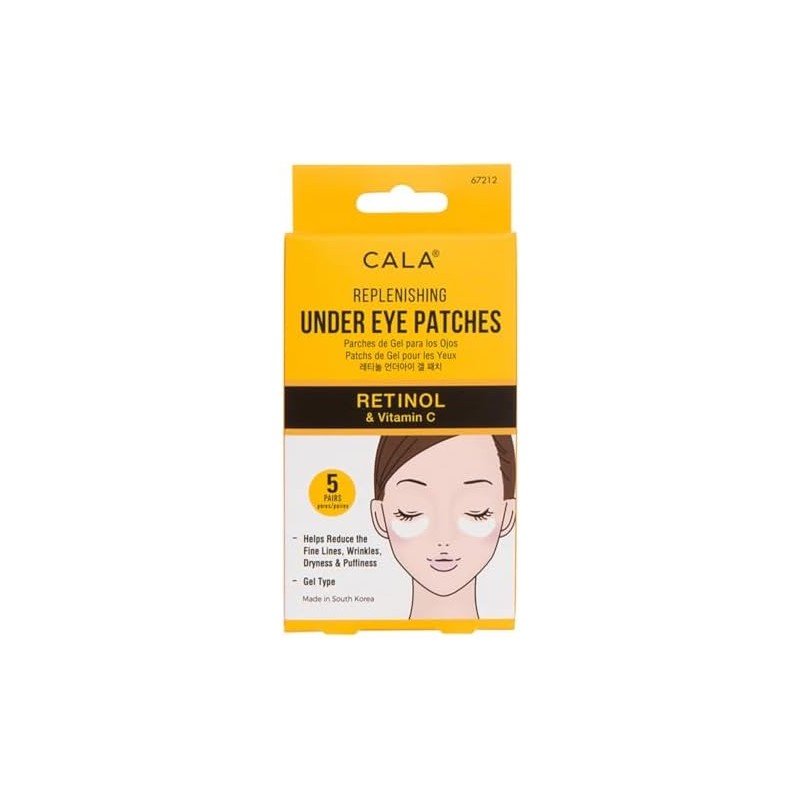 Cala Parches debajo de los ojos: retinol y vitamina C