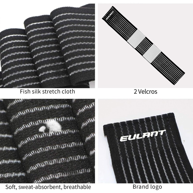 EULANT Elastic Bandage Compression Wrap 90 cm, Elastic Bandage/Elbow Bandage/Elastic