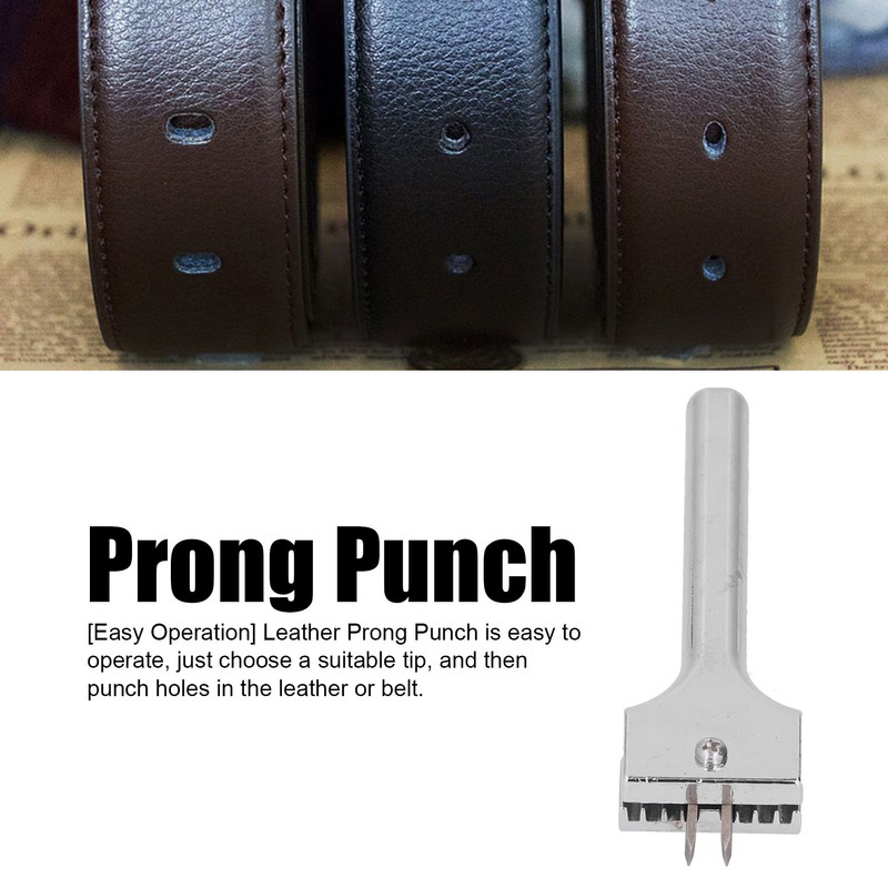 Fork Puncher Prong Electroplating Process Abrasion Performance High Hardness Leather