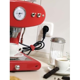 VELCRO Brand VEL60250 Velcro Adjustable Ties (5), Multi-Colour, 12mm x 20cm-5Pk, Set of 5 Pieces