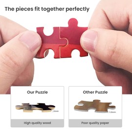 Puzzles for Adults 1000 Piece,Sunset Beach Wooden Jigsaw Puzzle Art,DIY Leisure Game Fun Toy Gift Suitable Family Friends