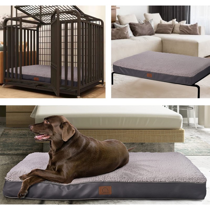 Sunheir Orthopedic Dog Bed for Large Dogs - Big Waterproof