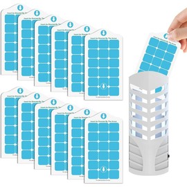 25 Pack Flying Insect Trap Refill Compatible with VEYOFLY Fly Trap LAMP Refill-VF02, Glue Board Insect Catcher, Replacement Sticky Glue Cards for Insect Bug Mosquito Gnat Fly Trap Indoors - Item Package Quantit: 12
