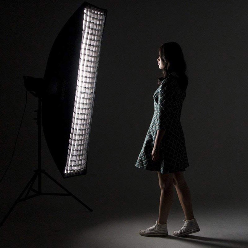 50x130cm Softbox Cellular Grid,Portable Cellular Grid 50x130cm 4‑Corner Soft Light