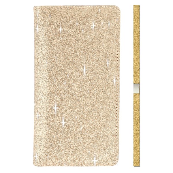LOLOMLO Glitter Bling Checkbook Cover for Girls RFID Blocking Standard