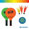 Schildkröt® Jazzminton Set, 2 Bats, 3 Birdies, LED Ball for