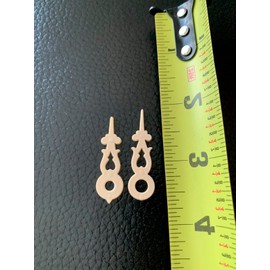 Generic Tools and Replacement for Clock. Cuckoo Clock Parts- Hands - 1-3/8 Center Hole Minute Hand. / A-4 /Bone Color.