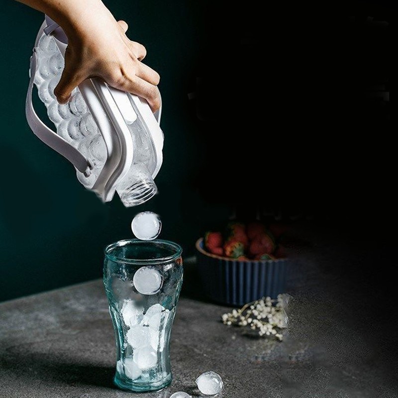 Ice Ball Maker Kettle 2 in 1 Portable Ice Ball