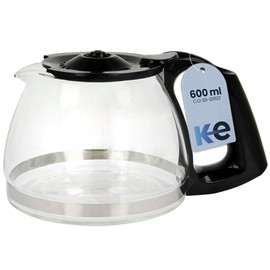 Anakel Home Replacement Coffee Pot SS-201122 Compatible with Moulinex Subito Principle 600ml 4-6 Cups with Lid