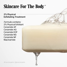 Nécessaire The Body Bar - With 2% Physical Exfoliant, 5 Ceramides + Niacinamide 5 oz / 140 g