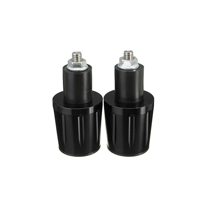 MOMOALA 7/8 Inch 22mm Universal Motorcycle Handlebar Ends Plug Grip