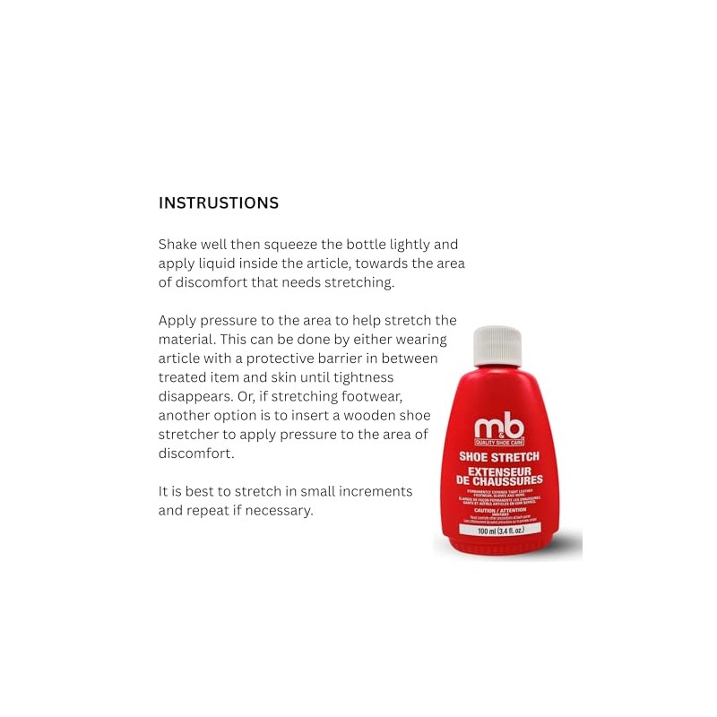 Moneysworth & Best | Shoe Stretch Liquid Formula | Works