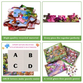 Puzzle 1000 Pieces, Adult Puzzle, A Challenging Puzzle, Puzzle Games for the Whole Family, Gifts for Women, Gifts for Men, Theme: Sweet Home