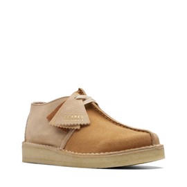 Clarks Originals Women's Desert Trek. Light Tan Combination (us_Footwear_Size_System, Adult, Women, Numeric, Medium, Numeric_9_Point_5)