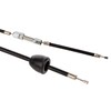 MOTOFLEX Simson Schwalbe KR51/1 Bowden Cable Set Black from Model