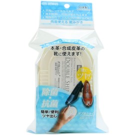 Columbus Double Shine Antibacterial Plus Shoe Polishing Sponge, Unisex, Mushock