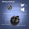 PNGKNYOCN NL4FC Speakon Plug 4 Pin Audio Speaker Plug with