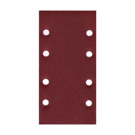 Pack of 20 Sheets of Sandpaper 93 x 184 mm 8 Holes 40-Grit Orbital Sander