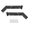 CHDT66 Black Angled Spring Loaded Mud Flap Hangers for Sem