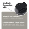 ZNTVW PA010034 Top Burner Knob Replacements for Viking Gas Range,