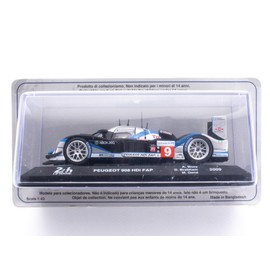 OPO 10 - 1/43 Miniature car Compatible with Peugeot 908 HDI FAP - Wurz-Brabham-Gené - 2009 - LE Mans LM012