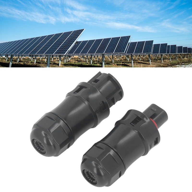 2Pcs Waterproof Power Connector 3 Pin Temperature Resistant Micro Reverse