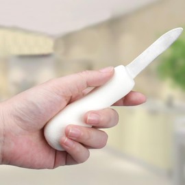 GLEAVI 2pcs Stainless Steel Oyster Knife Oyster Shell-Off Oyster Opener Tool Shell-Off Knife Scallop Opening Tool Clam Opener Oyster