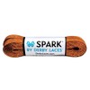 Dark Copper SPARK Shoelace for Shoes, Skates, Boots, Roller Derby,