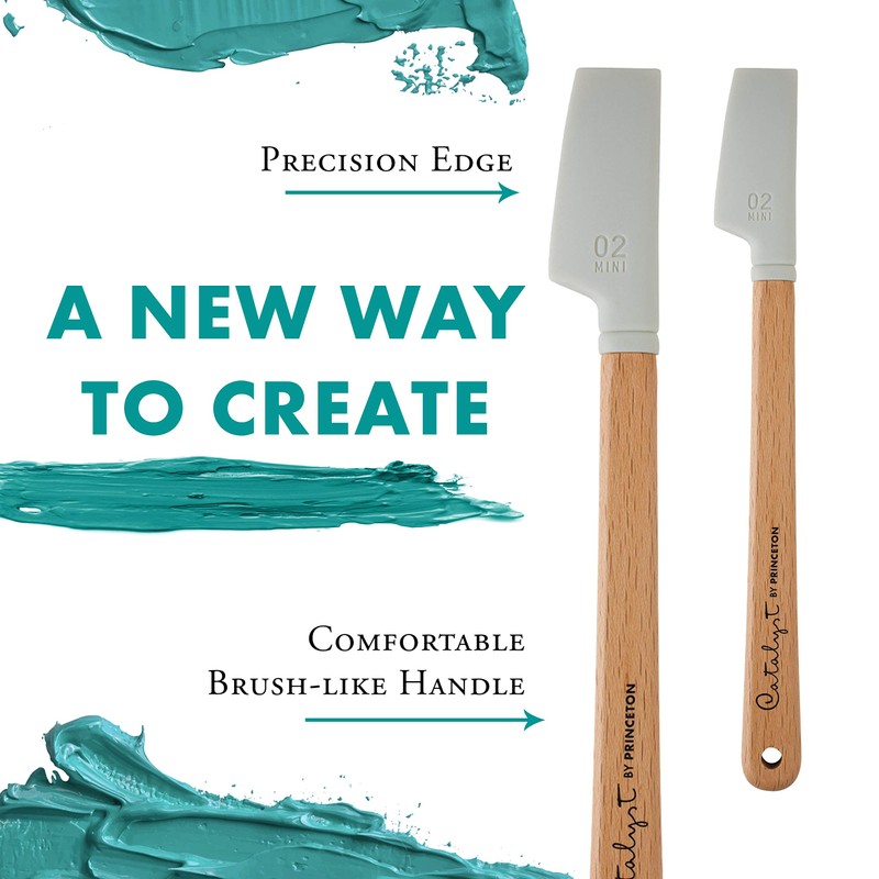 Princeton Catalyst Tools Mini Blade No.2, White, Spatula