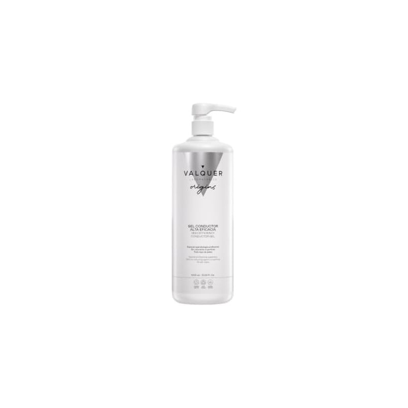 VALQUER Gel Conductor para Ultrasonido y Radiofrecuencia, 1 L