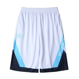 Pitama WJ059 Men's Basketball Basketball Basketball Pants, Loose Fit, Baggy Pants, Training Wear, Hip Hop, Stylish, Large Size, Breathable, XL - 7XL, white