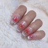 Tulip Cheek Magnet Handmade Nail Tips - Points / 튤립치크