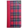 2025 Slim Week To View Tartan Material Slim Designer Diary