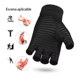 NO.8 Guantes De Compresión P/artritis, Fibra Cobre Alivia Dolor
