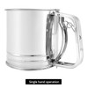 QWORK 5 Cup Flour Sifter for Baking - Stainless Steel,