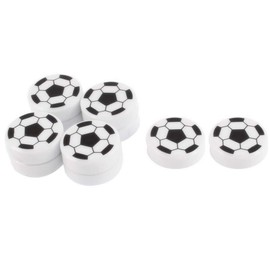 XMHF Football Shape Magnetic Sticker Round Soccer Refrigerator Whiteboard Fridge Magnet 10pcs