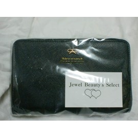 Jewel Beauty's Select Passbook Case, Passbook Holder, Card Case, Anti-Skimming, Magnetic Protection, Storage, Bellows Large Capacity, Household Management, Card Slots, Bill Compartments, Ribbon, 15