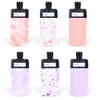 6 Pcs Travel Pouches for Liquids,Leak Proof Empty Squeeze Pouches,