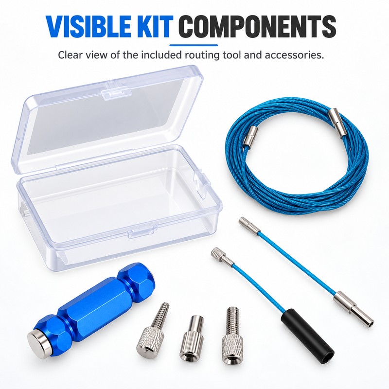Bike Internal Cable Routing Kit for MTB & Road Bikes