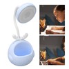 LED Table Lamp Flexible Hose Foldable Desk Light with Pen