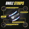 Titan Armour® Single Ankle Straps for Cable Machines | Gym