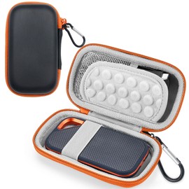 Case for SanDisk, SanDisk Extreme Pro/Extreme Portable External - Travel Hard Case Protective Case for External Drives (Grey)